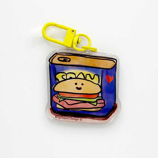 Spam Can Keychain