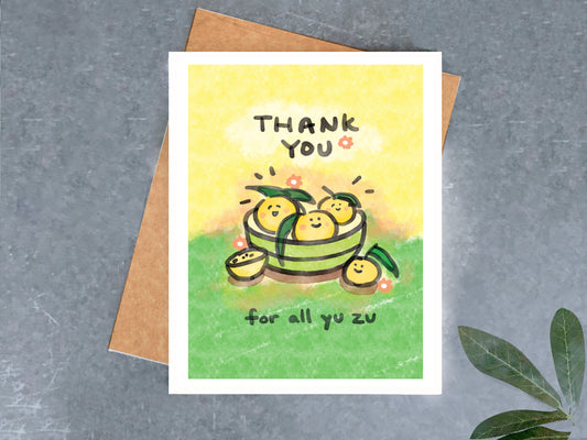 Yuzu Thanks Card