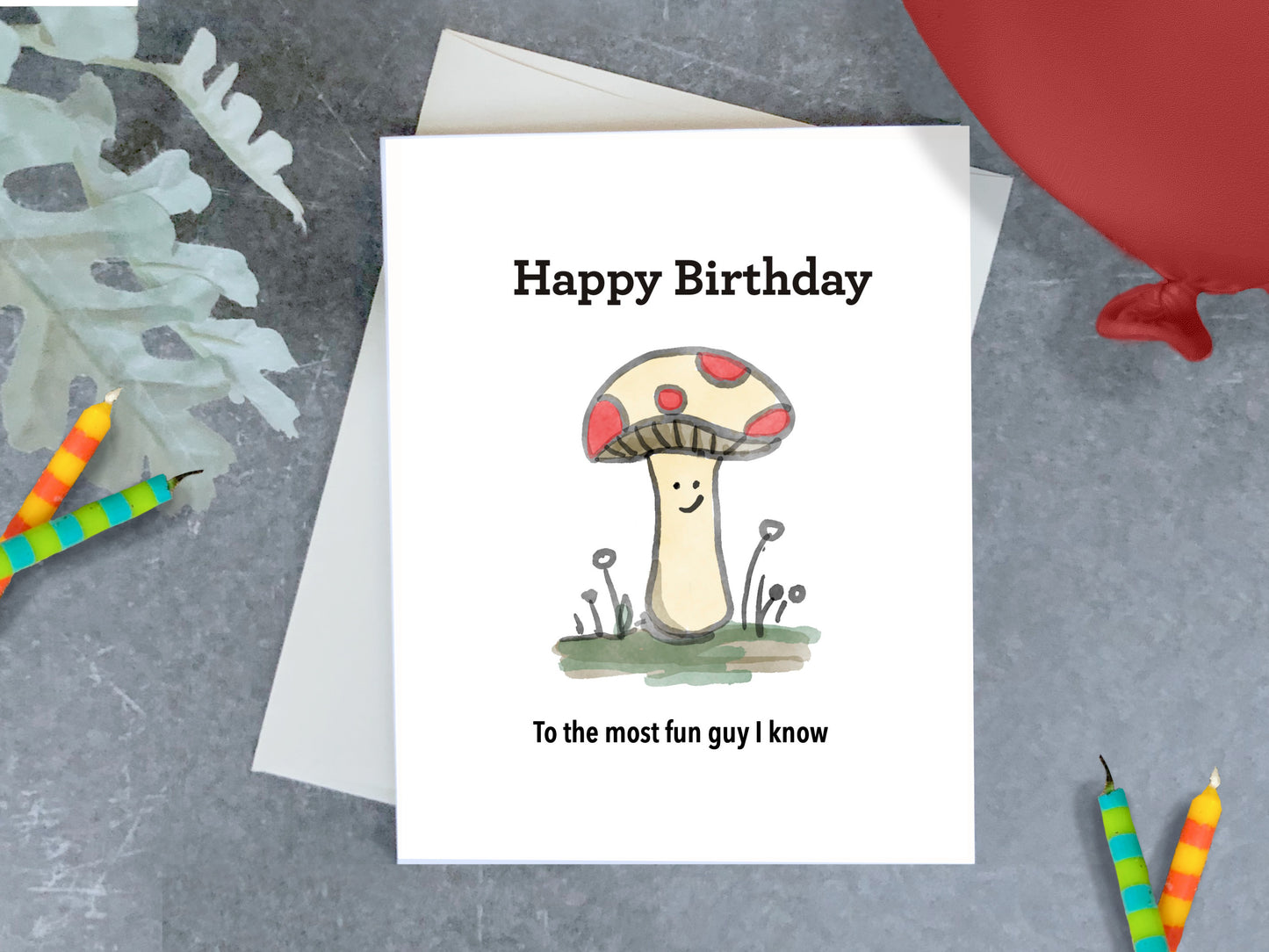 Fun Guy Birthday Card