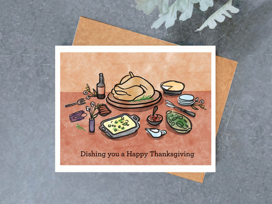 Dishing Thanksgiving