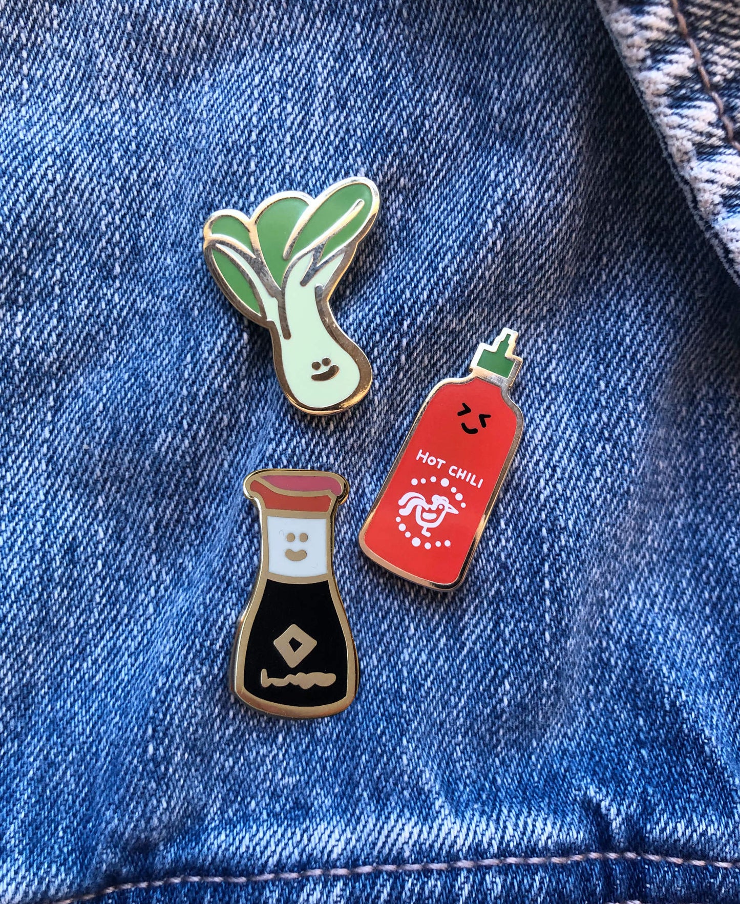 Soymate Enamel Pin