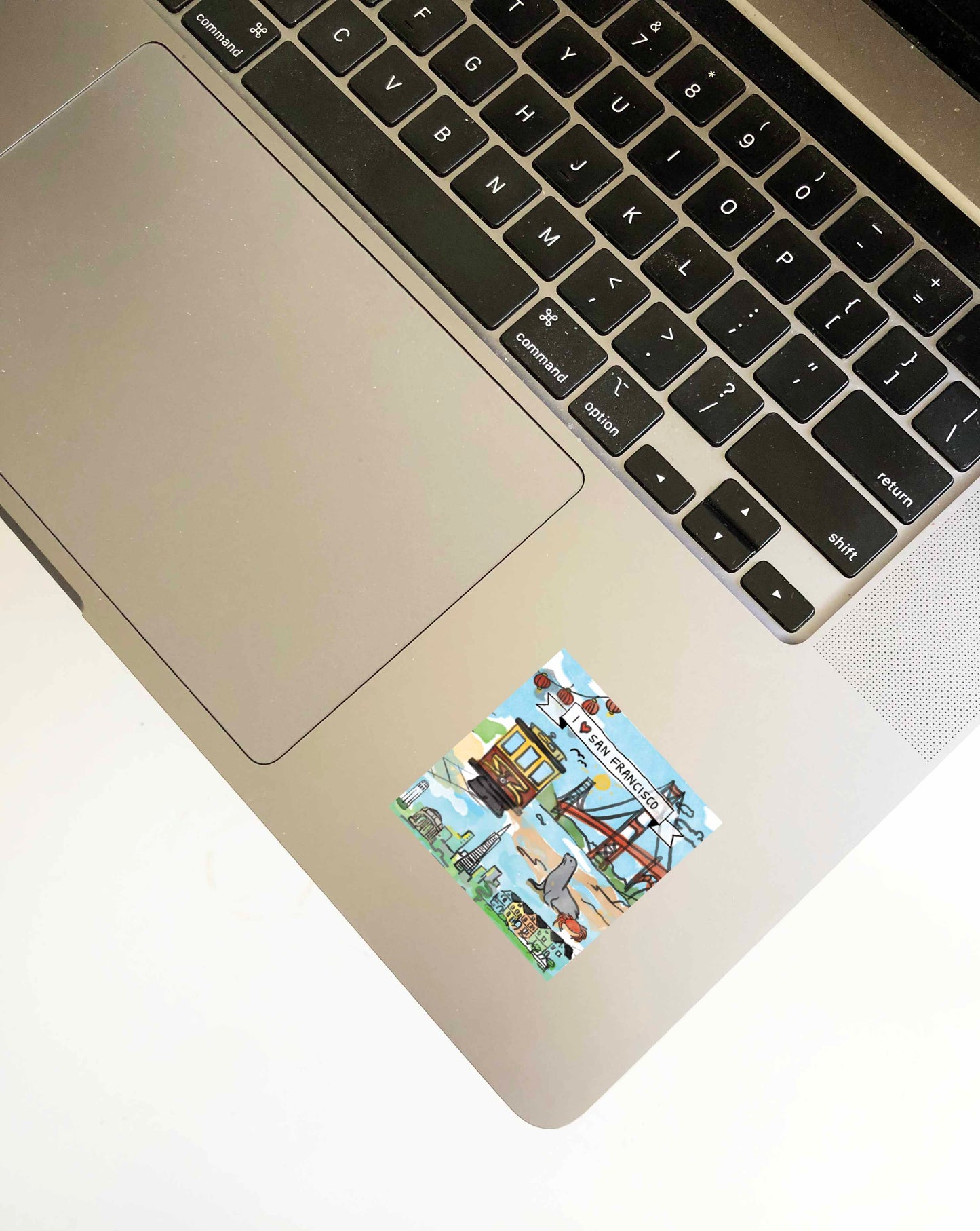 San Francisco Icon Sticker – Brightspot Design