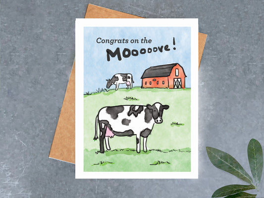 Moving Cow Congrats