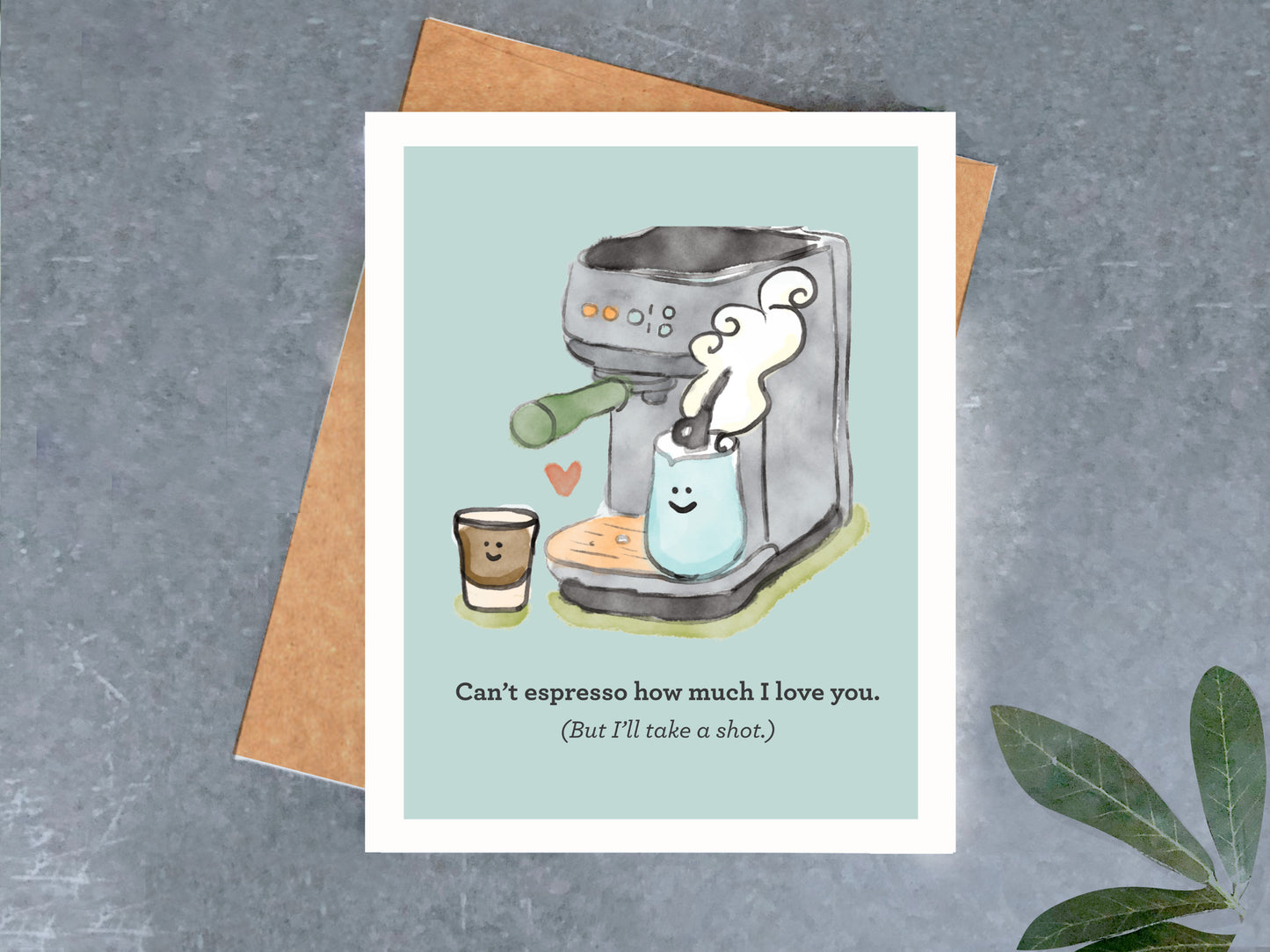 Can't Espresso Card