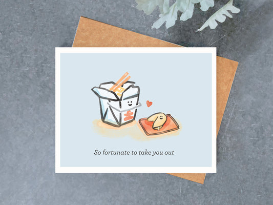 Fortunate Take Out Card