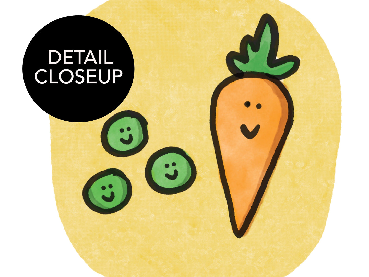 Peas & Carrots Friendship Card