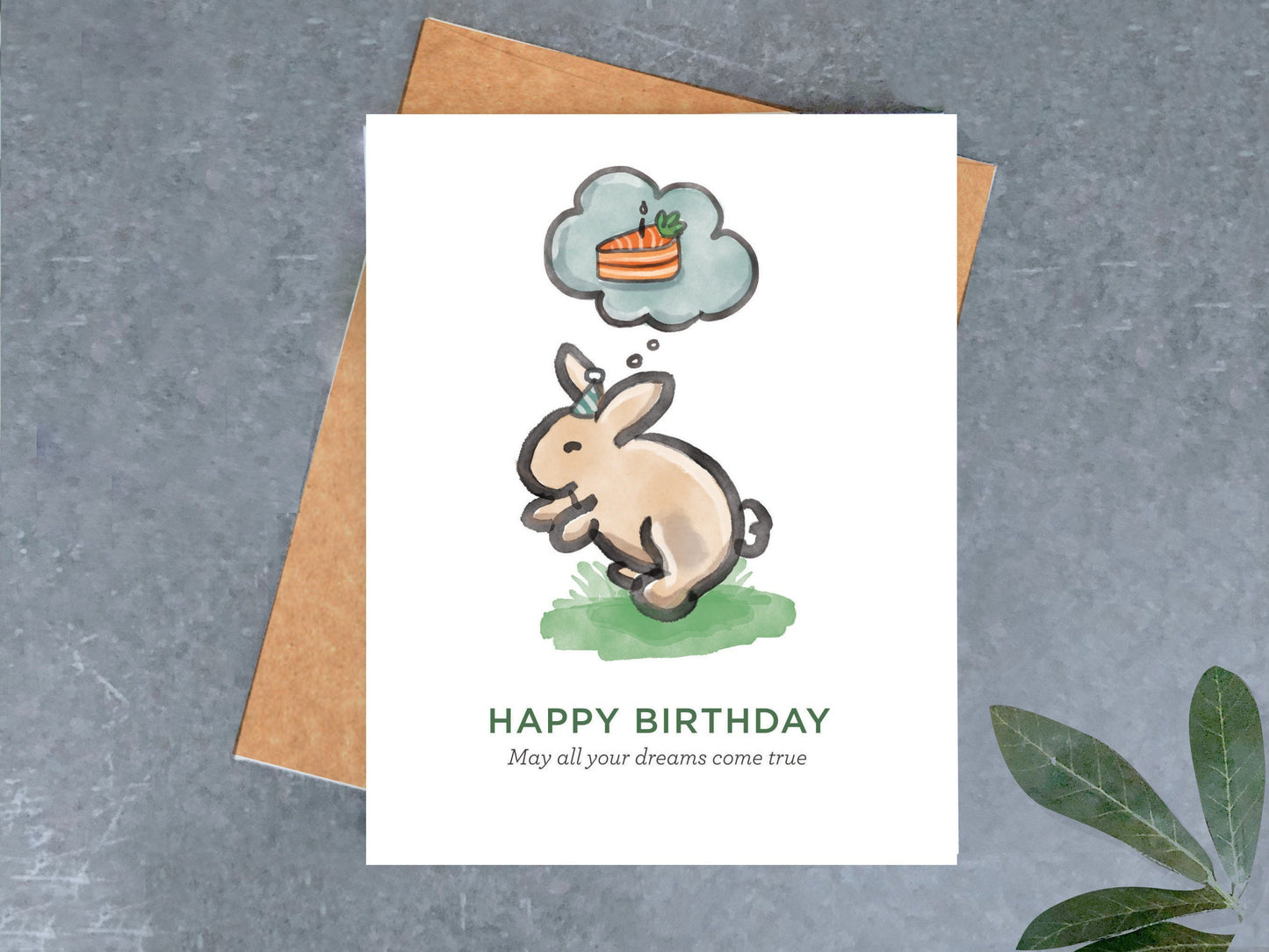 Bunny Dreams Birthday Card
