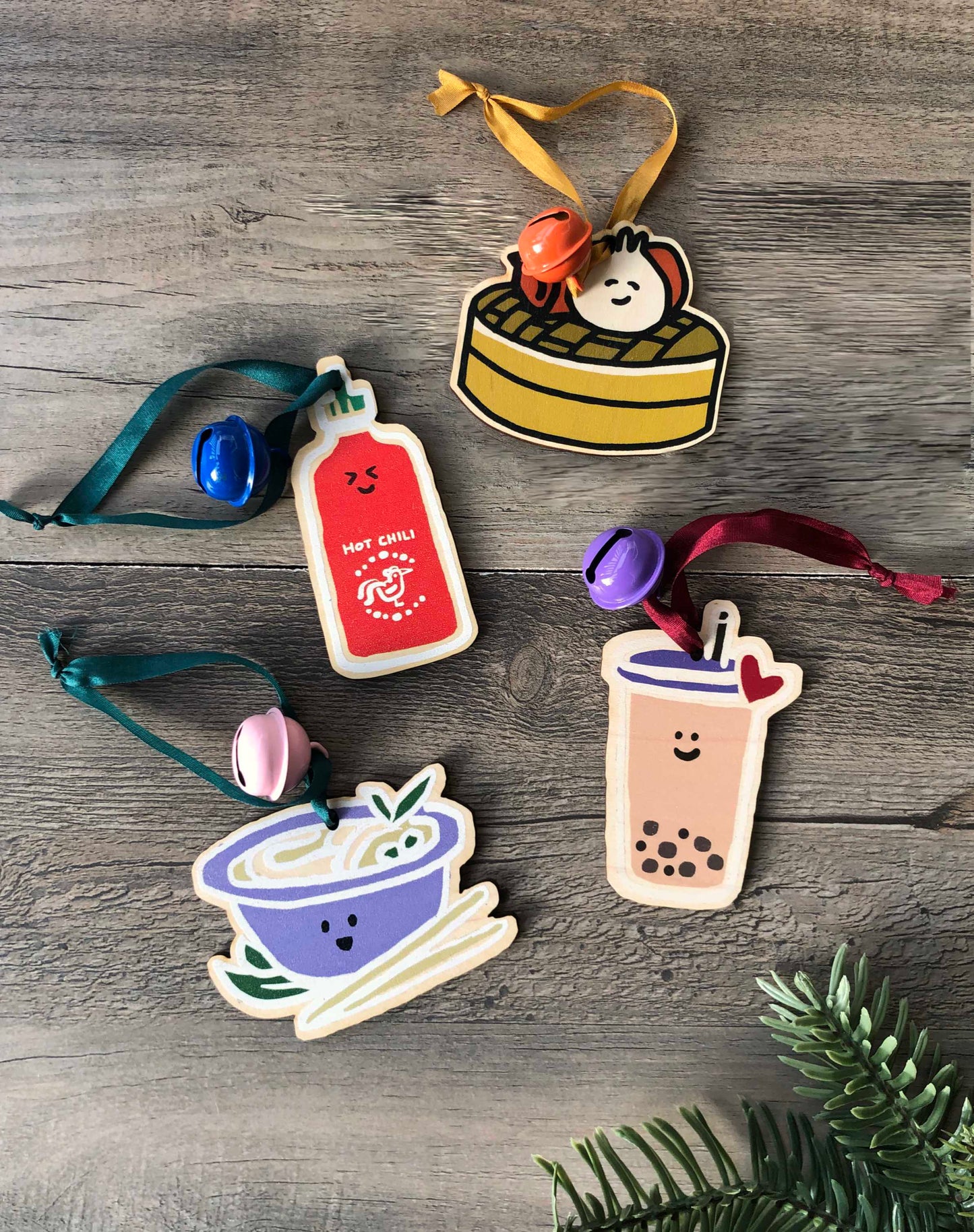 Dozing Dumpling Ornament