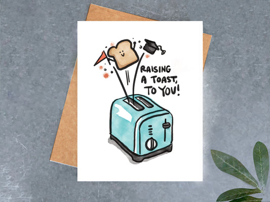 Toast To You Congrats Card