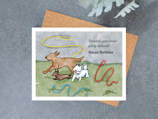 Unleash Birthday Card