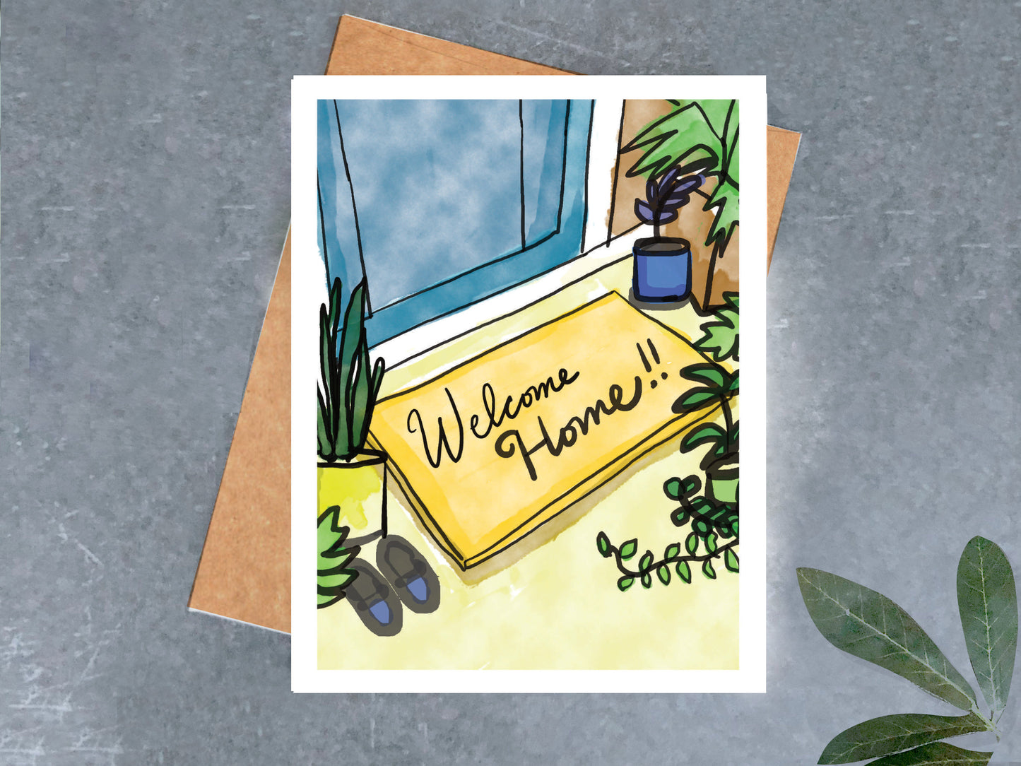 Welcome Home Card